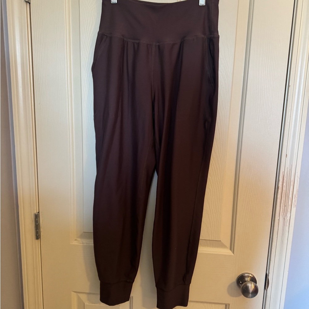 Old Navy Women's Dark Brown Track Joggers